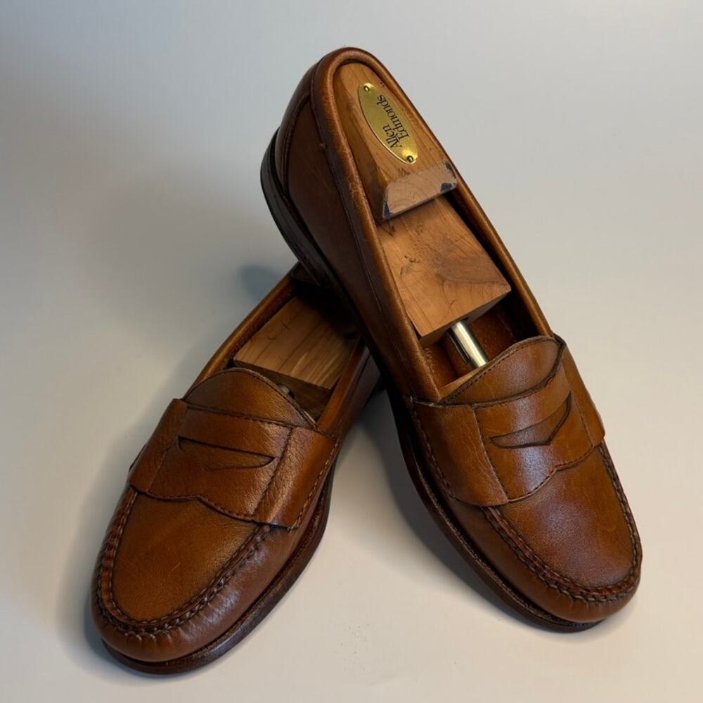 NEW HEELS Rancourt & Co. x Cole Haan Pinch Penny Loafer Made in USA Brown 9.5 D